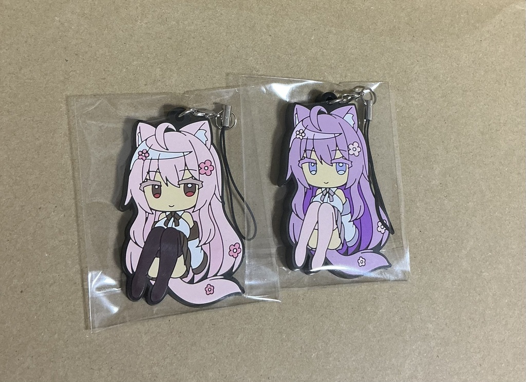 萌ちゃんラバーストラップ