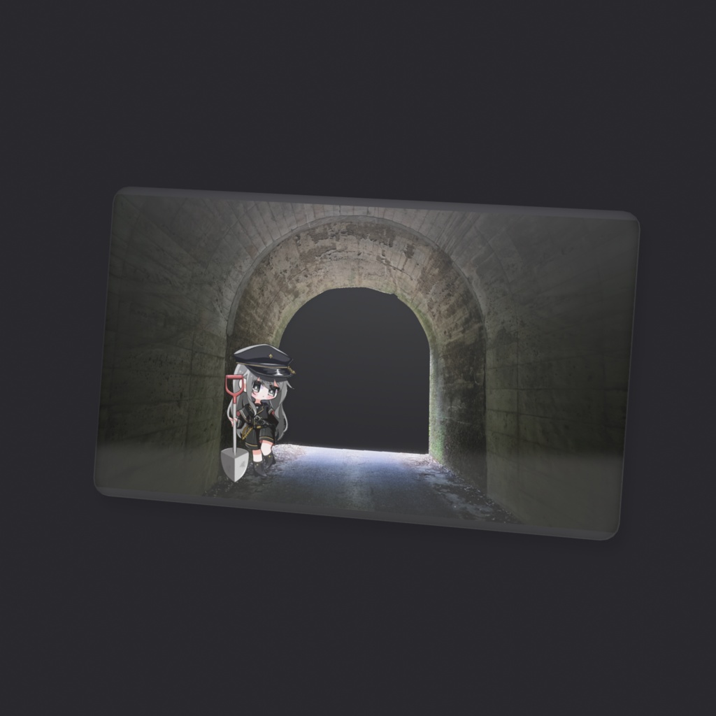 (ミウちゃんと)どこでもトンネルクリアカード