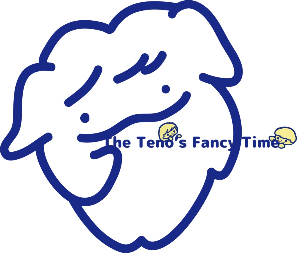 Teno and text light blue