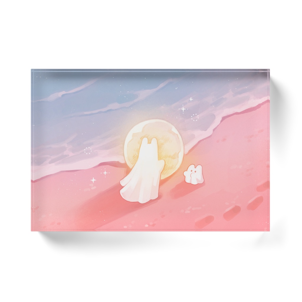 月転がし アクリルブロック