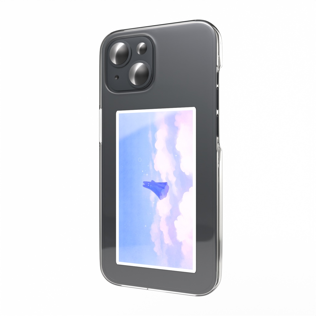 寝起きのくろくも　ステッカー