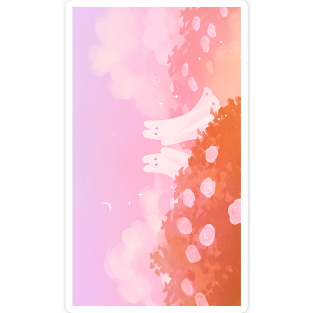 たそがれガーデン ステッカー