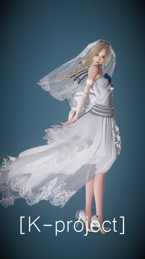 [PH][K-project][mod 62][Vocaloid]haku-wedding