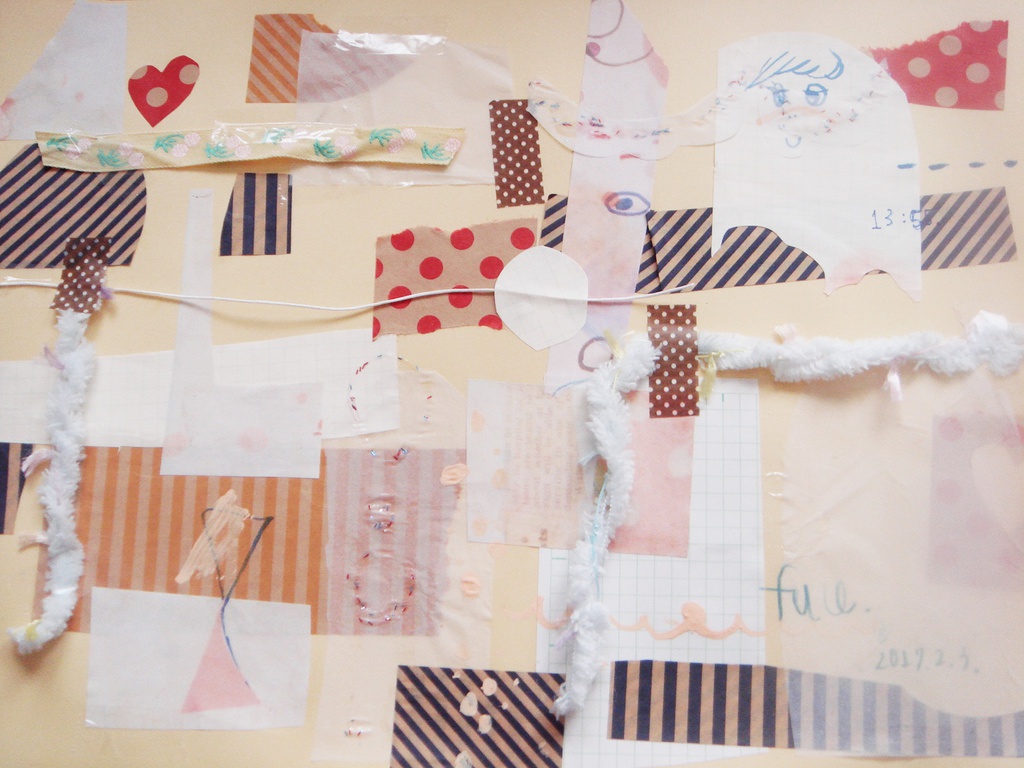 さわさわとコラージュ