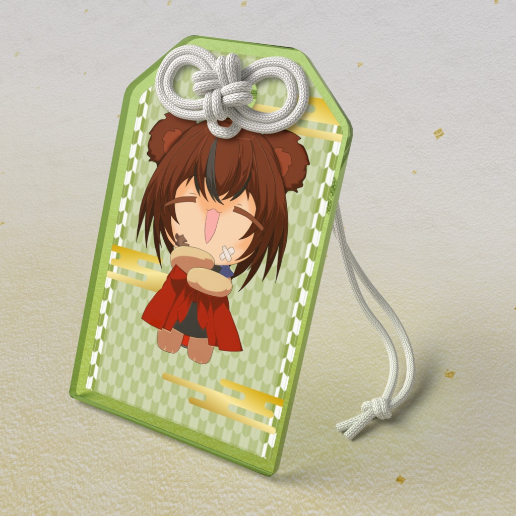 杜咲翠焔のふわっとおまもりアクリルキーホルダー