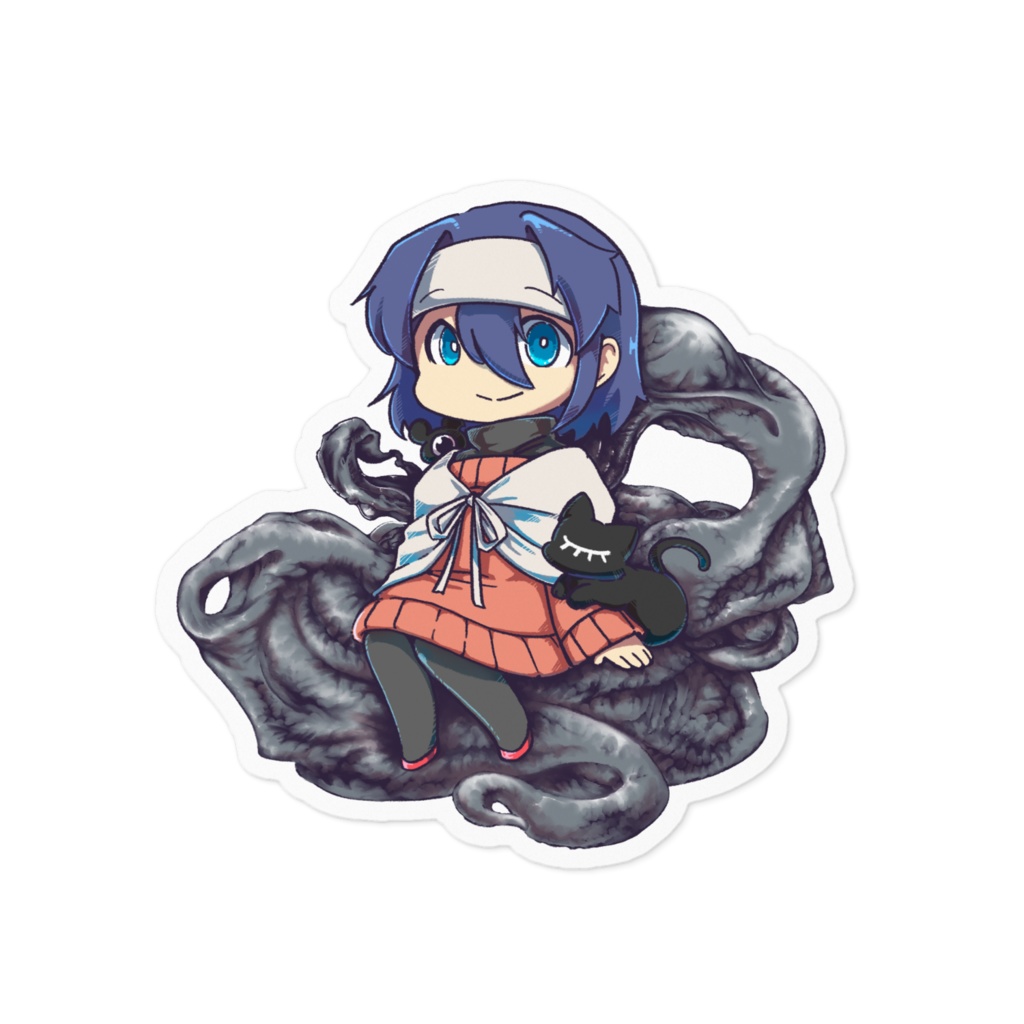 不定形屋リリステッカー