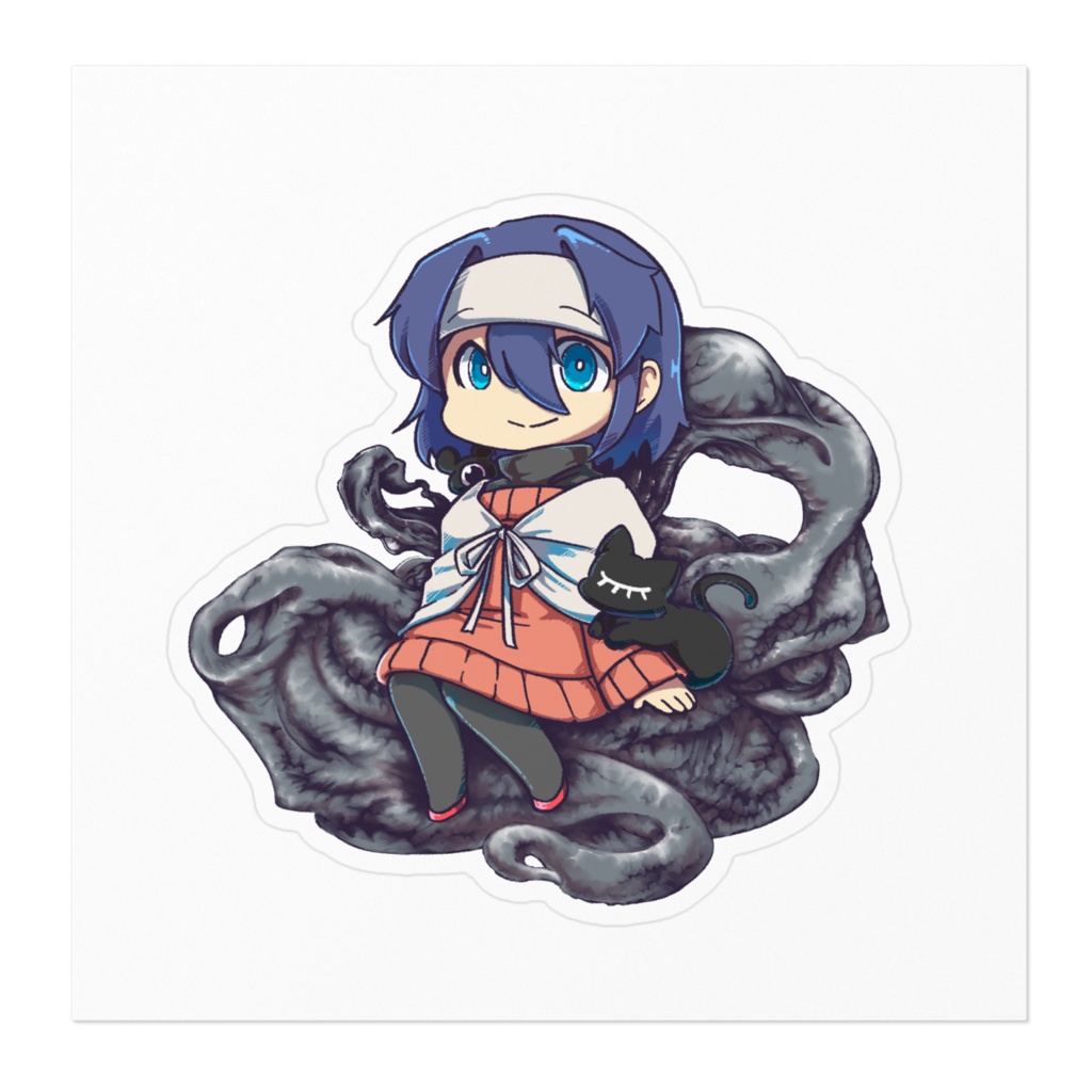 不定形屋リリステッカー