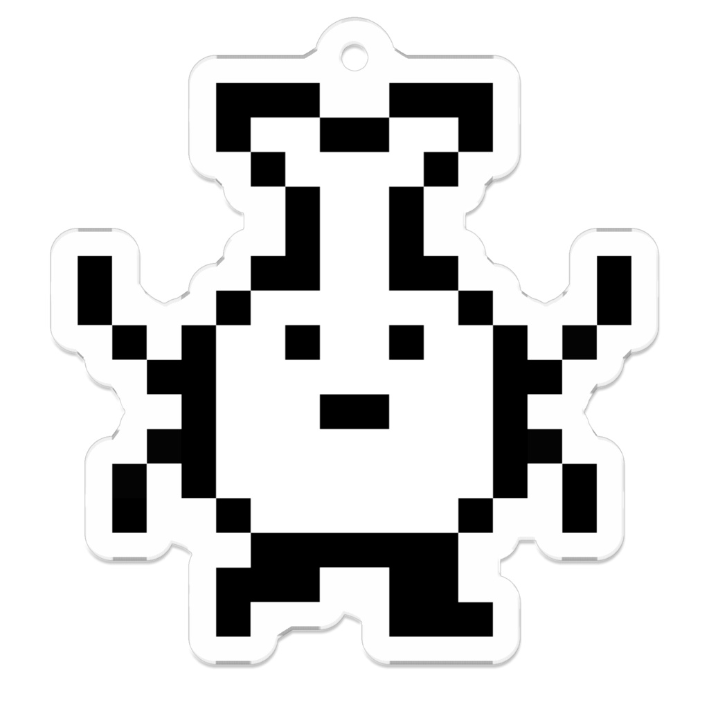 緒方のアクリルキーホルダー