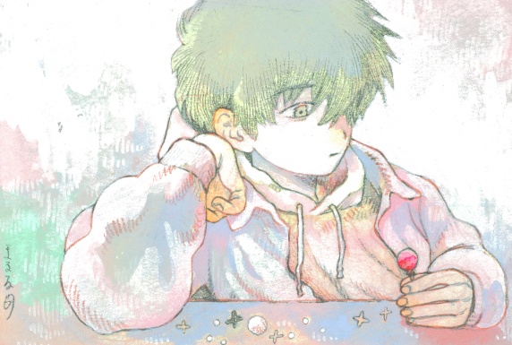 4人展　フレームレス原画17