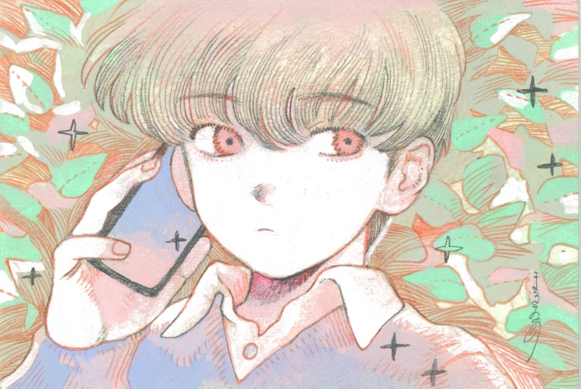 4人展　フレームレス原画4