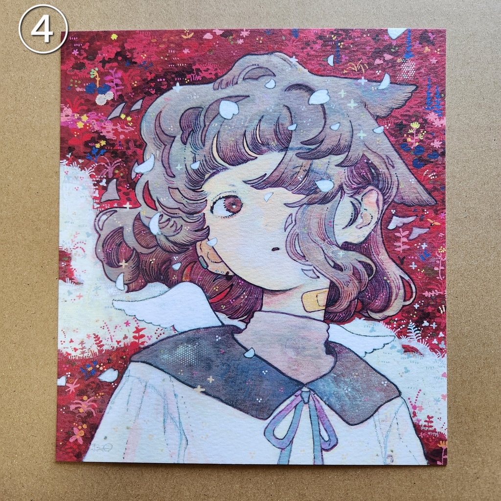 イラストカード・4種