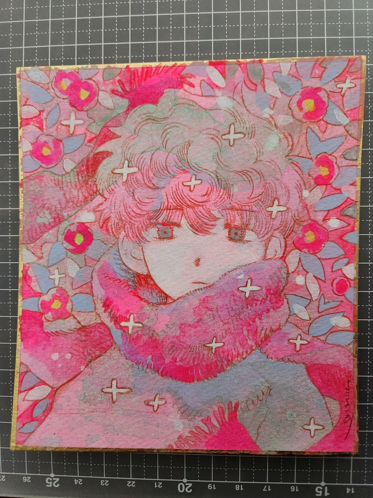 ミニ色紙原画②