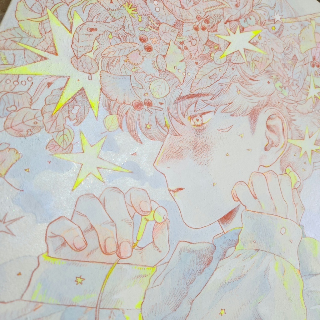 原画「結晶」