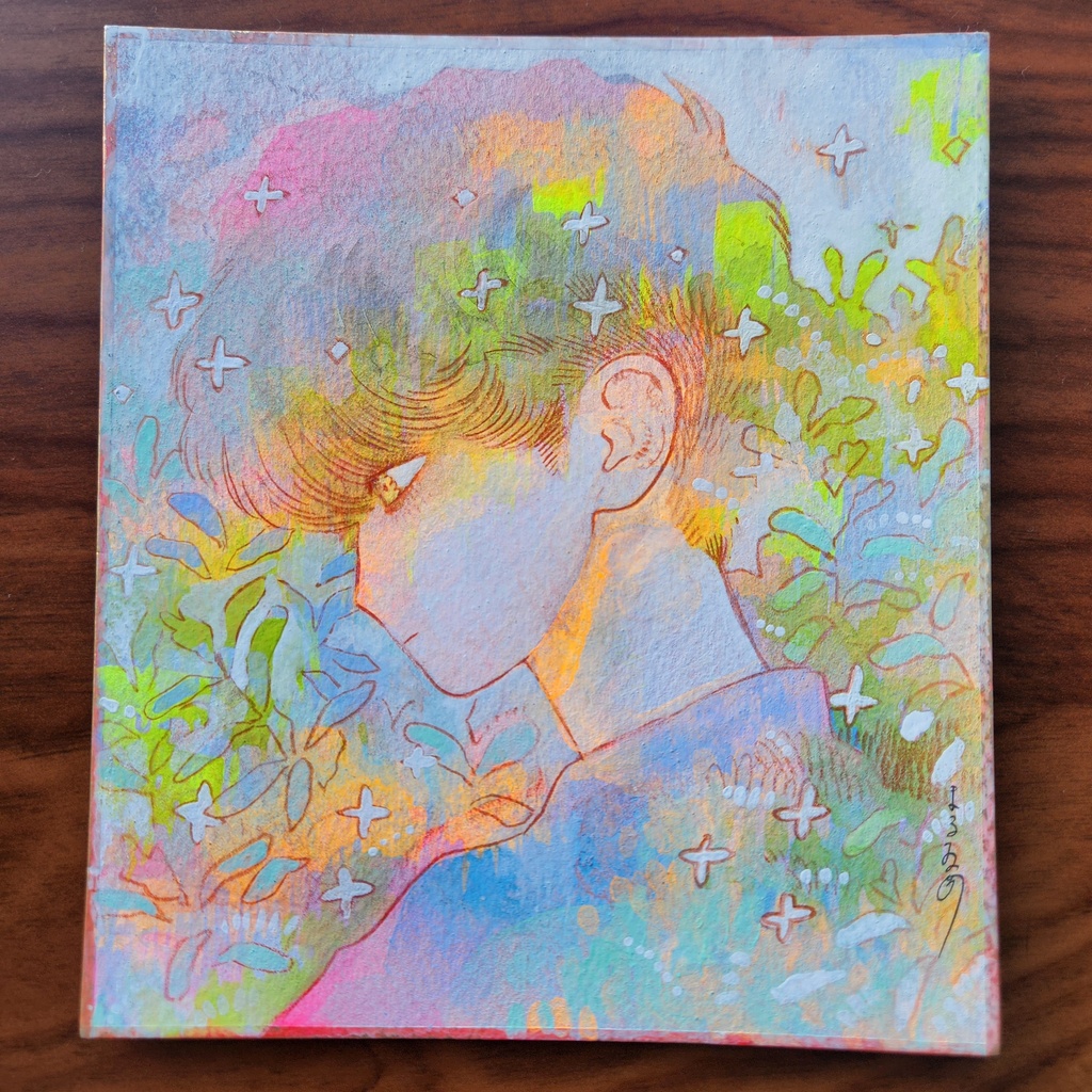 関西コミティア・ミニ色紙原画たち