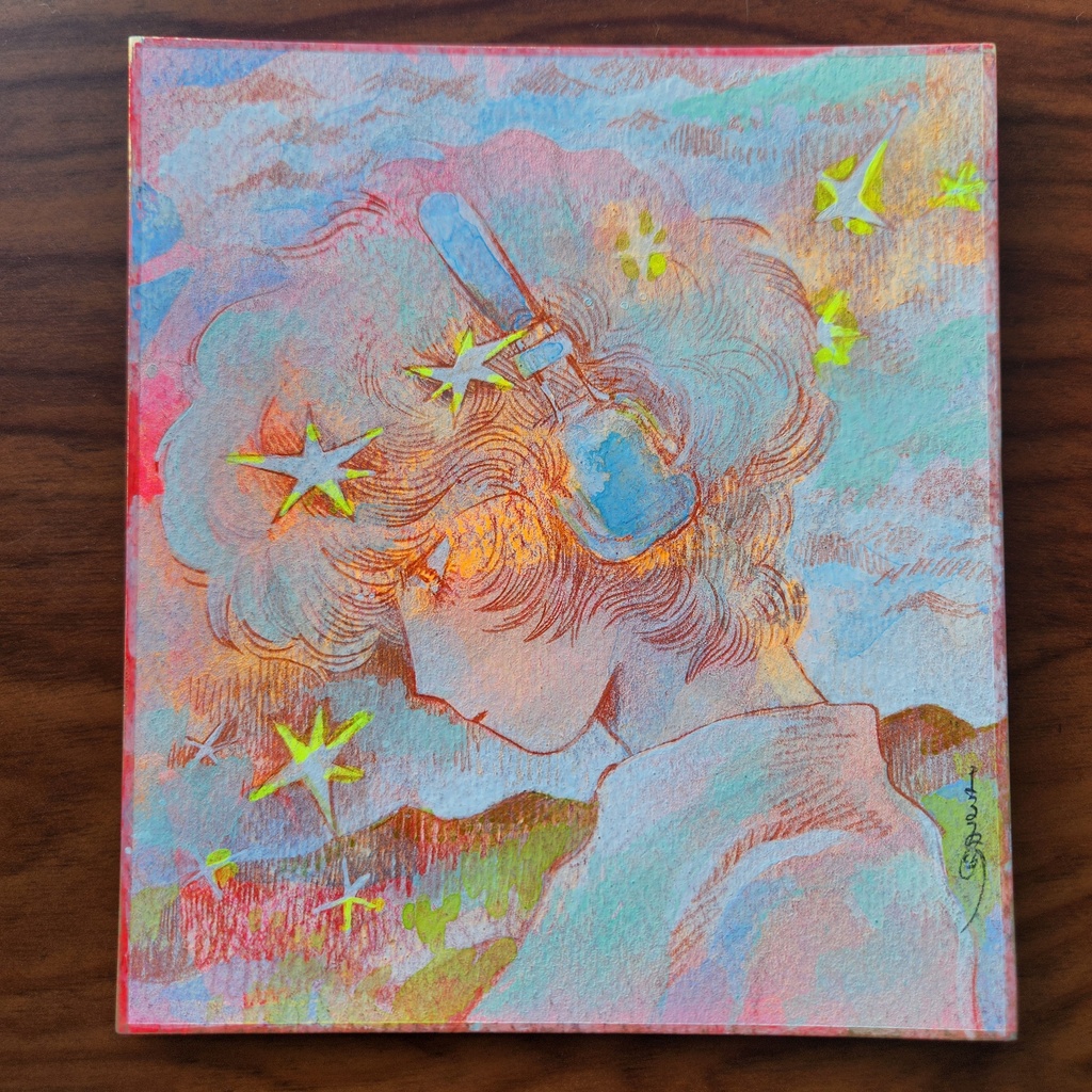 関西コミティア・ミニ色紙原画たち