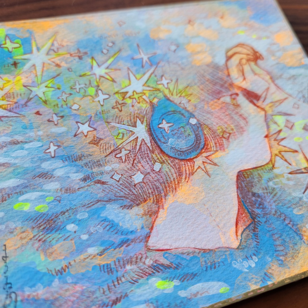 関西コミティア・ミニ色紙原画たち