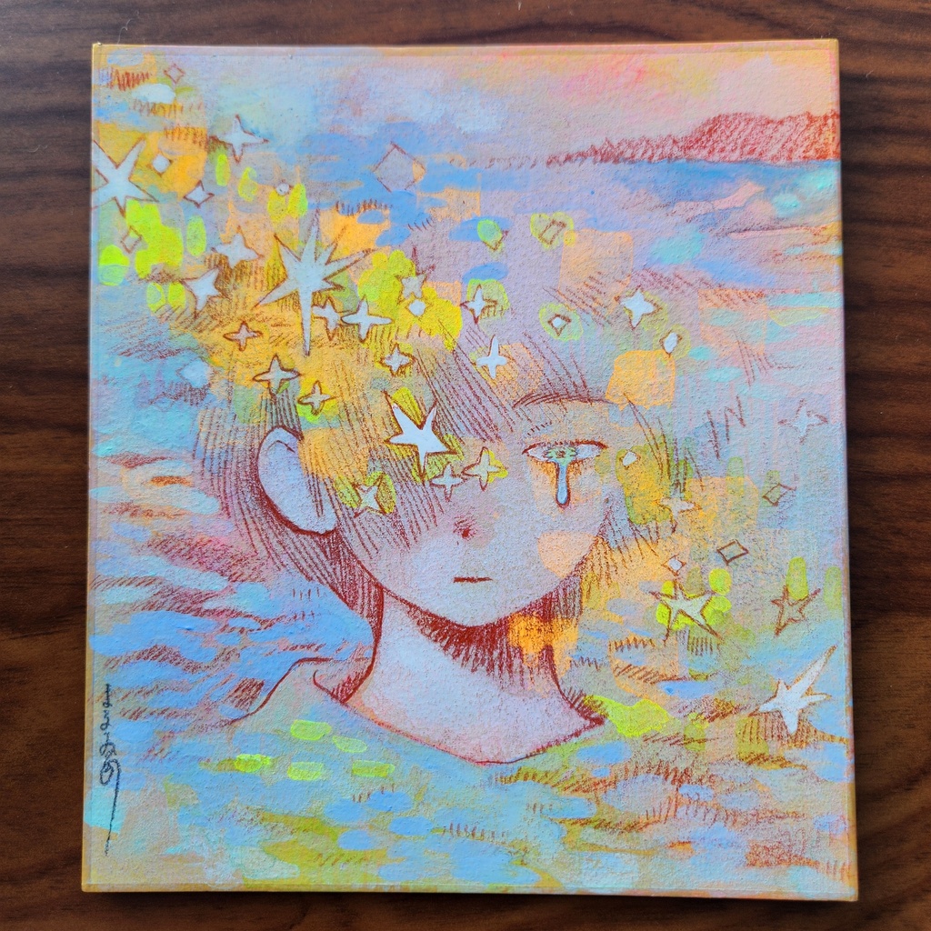 関西コミティア・ミニ色紙原画たち