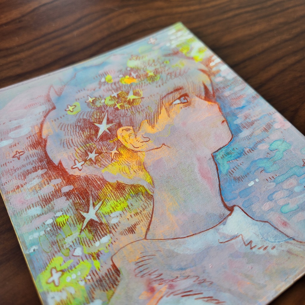 関西コミティア・ミニ色紙原画たち