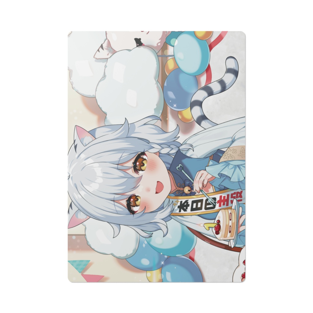 １周年＆誕生日記念　下敷き