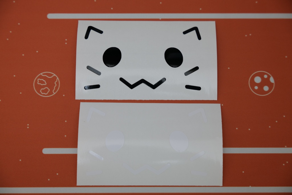 にゃんぷっぷーカッティングステッカー