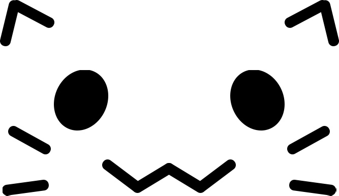 にゃんぷっぷーカッティングステッカー