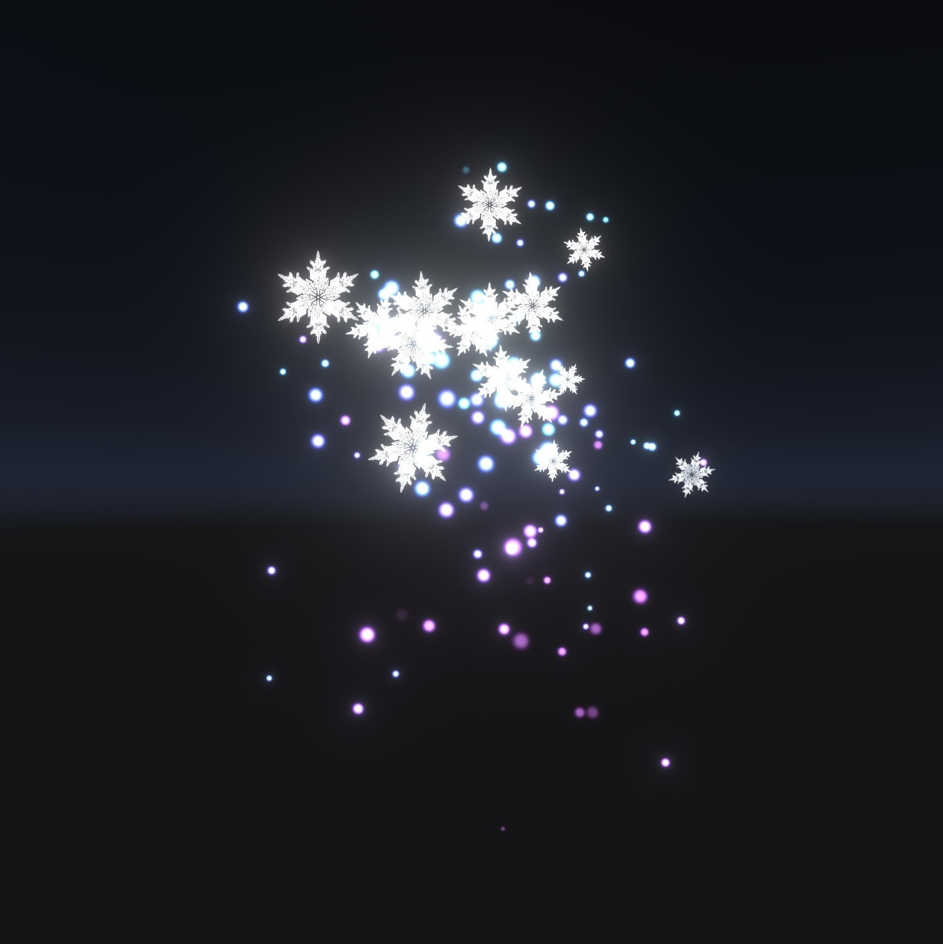 Unity Snowflake snowflake particle effect - creationsofmegan - BOOTH