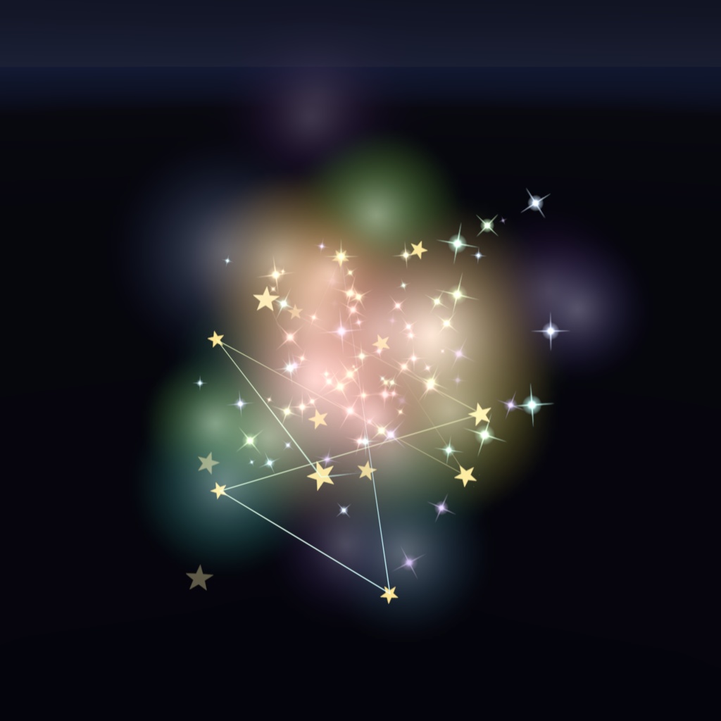 cute particle effect