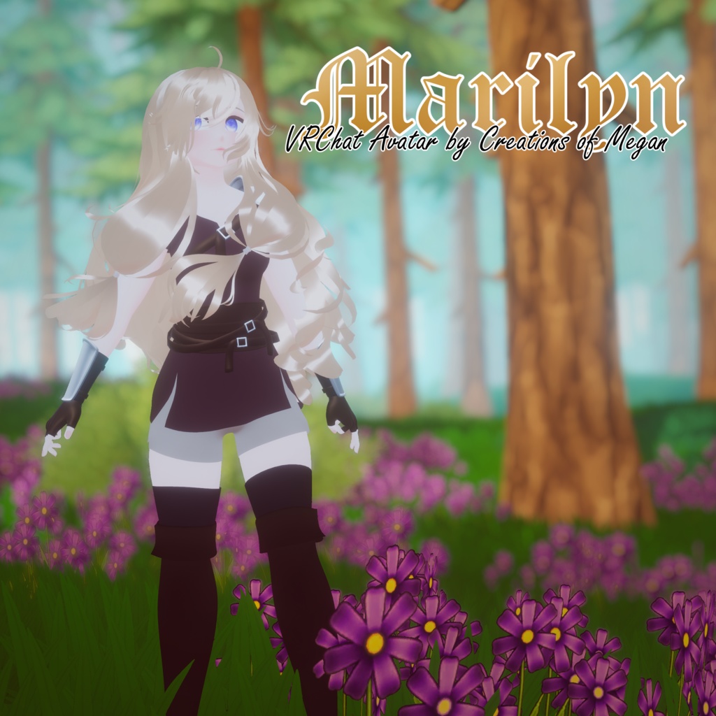 Marilyn - Scratch VRC Avatar (PC only)