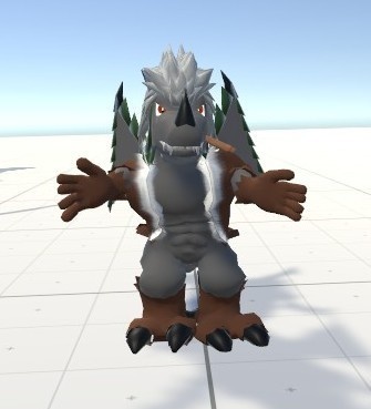 VRChat用アバター「シガードラゴン」ジャイアント版、SD版、シャドウ版【オリジナル3Dモデル】