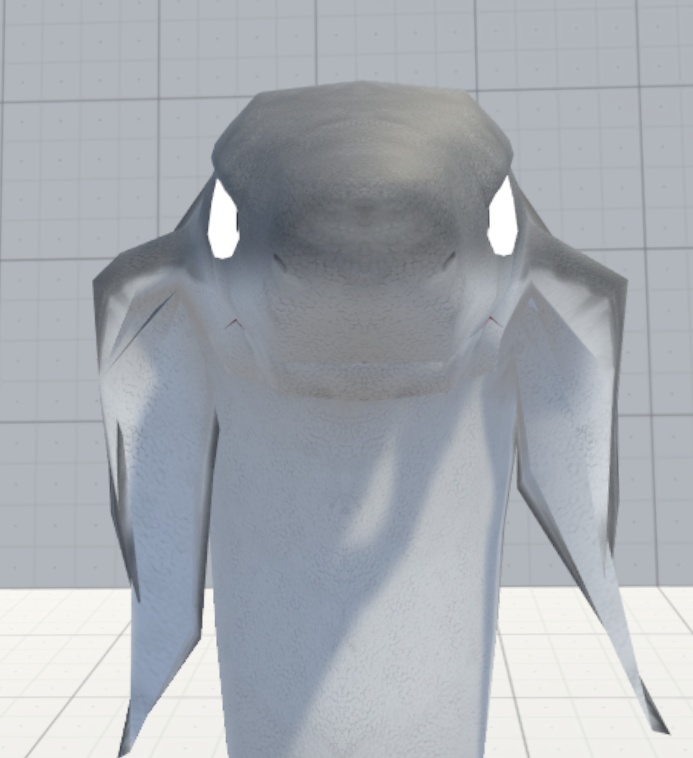 VRChat用アバター「コライダージャンプをするシャーくん」【オリジナル3Dモデル】