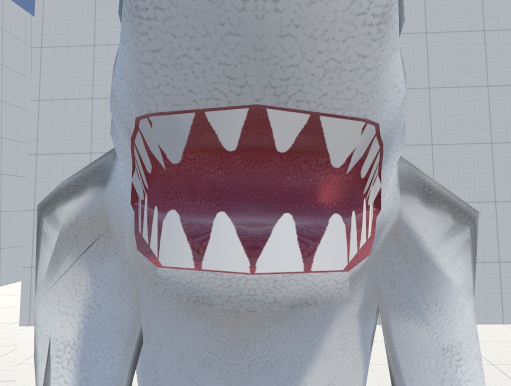 VRChat用アバター「コライダージャンプをするシャーくん」【オリジナル3Dモデル】