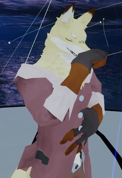 VRChat用アバター「ルーナルー」【オリジナル3Dモデル】