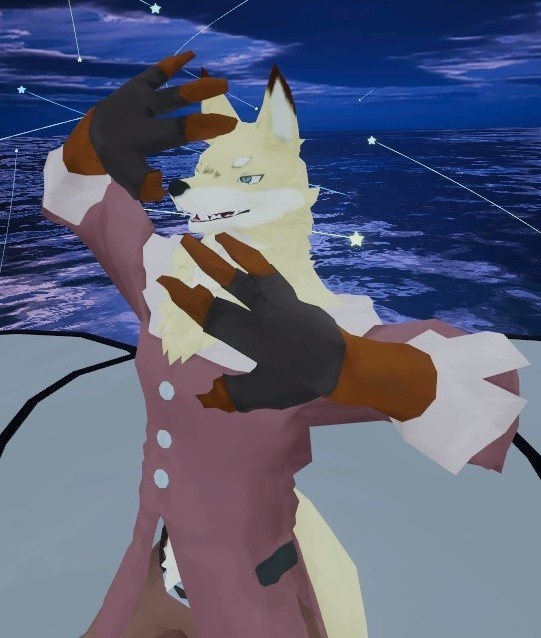 VRChat用アバター「ルーナルー」【オリジナル3Dモデル】