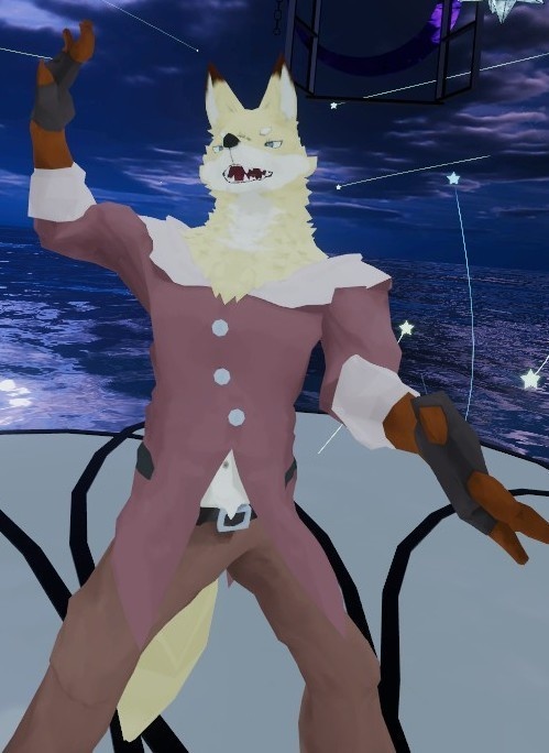 VRChat用アバター「ルーナルー」【オリジナル3Dモデル】