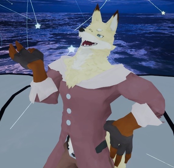 VRChat用アバター「ルーナルー」【オリジナル3Dモデル】