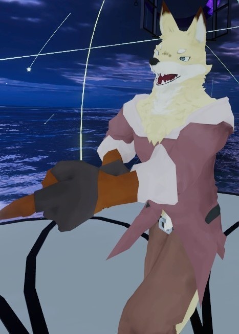 VRChat用アバター「ルーナルー」【オリジナル3Dモデル】