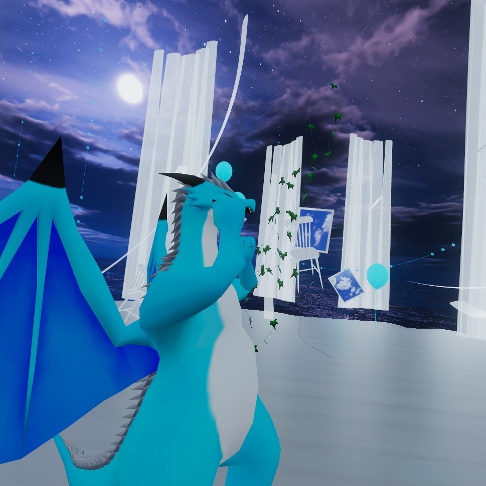 VRChat用アバター「軍竜ケモラス」【オリジナル3Dモデル】