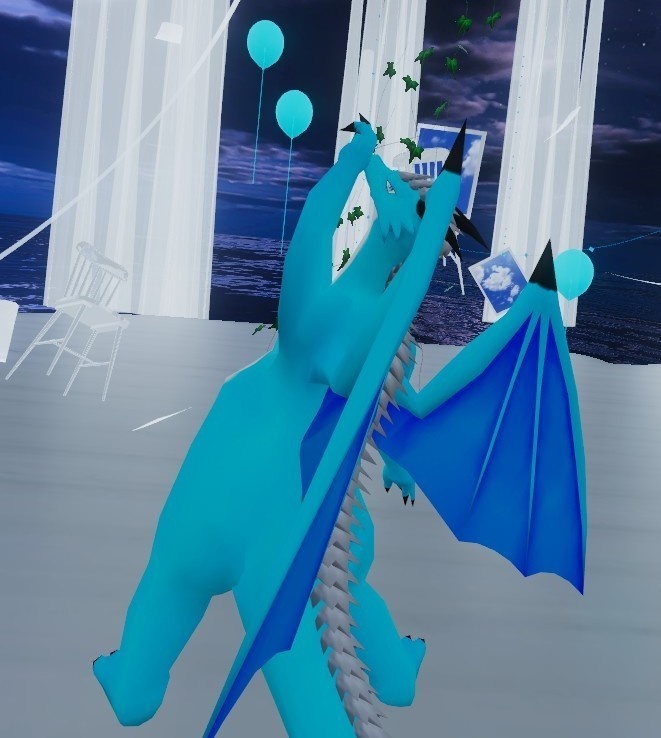 VRChat用アバター「軍竜ケモラス」【オリジナル3Dモデル】