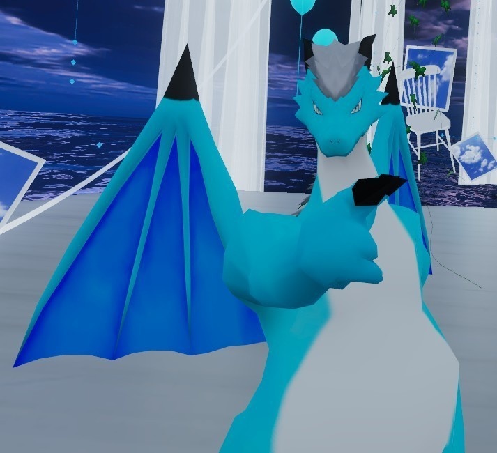 VRChat用アバター「軍竜ケモラス」【オリジナル3Dモデル】