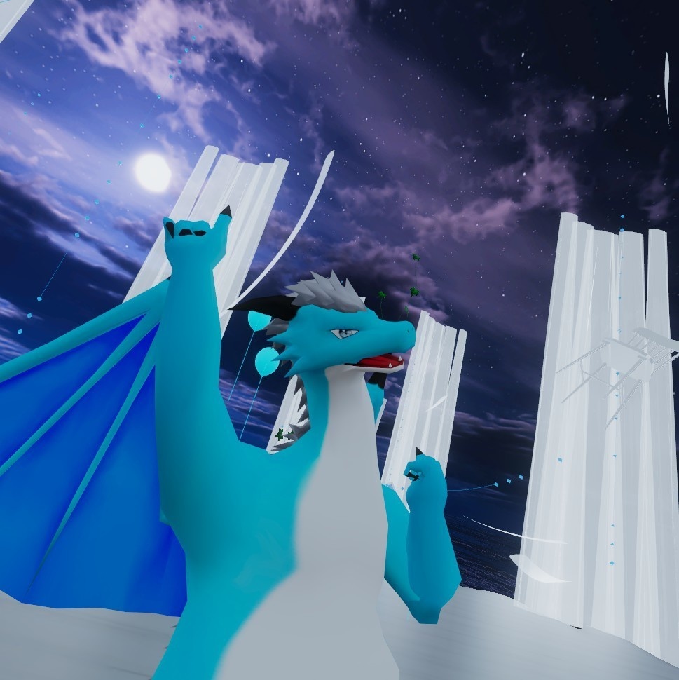 VRChat用アバター「軍竜ケモラス」【オリジナル3Dモデル】