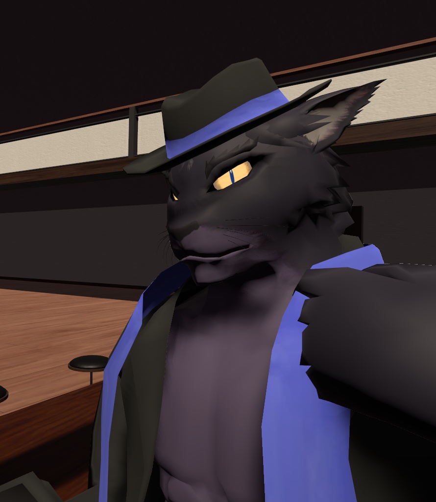 VRChat用アバター「アズール」【オリジナル3Dモデル】