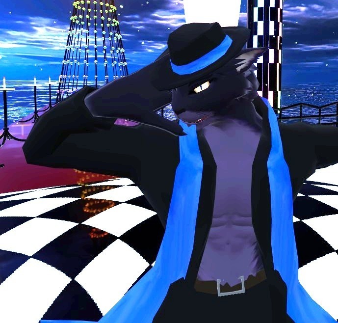 VRChat用アバター「アズール」【オリジナル3Dモデル】