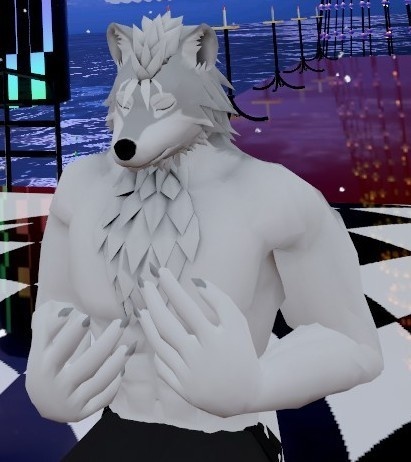 VRChat用アバター「ファルカス」(クエスト設定ファイル+2.0バージョン)【オリジナル3Dモデル】