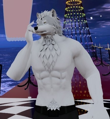 VRChat用アバター「ファルカス」(クエスト設定ファイル+2.0バージョン)【オリジナル3Dモデル】