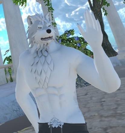 VRChat用アバター「ファルカス」(クエスト設定ファイル+2.0バージョン)【オリジナル3Dモデル】