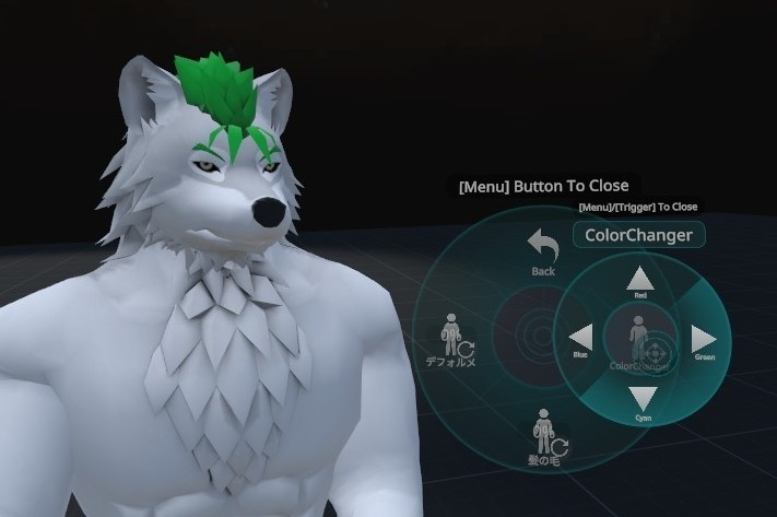 VRChat用アバター「イメチェンするファルカス」(色変えカスタムシェーダ+3.0バージョン)【オリジナル3Dモデル】