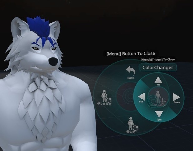 VRChat用アバター「イメチェンするファルカス」(色変えカスタムシェーダ+3.0バージョン)【オリジナル3Dモデル】