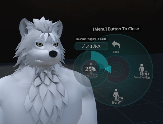 VRChat用アバター「イメチェンするファルカス」(色変えカスタムシェーダ+3.0バージョン)【オリジナル3Dモデル】