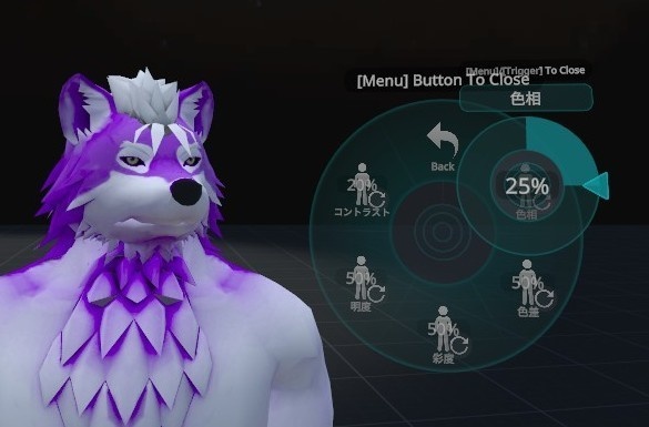 VRChat用アバター「イメチェンするファルカス」(色変えカスタムシェーダ+3.0バージョン)【オリジナル3Dモデル】