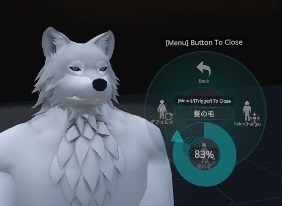 VRChat用アバター「イメチェンするファルカス」(色変えカスタムシェーダ+3.0バージョン)【オリジナル3Dモデル】